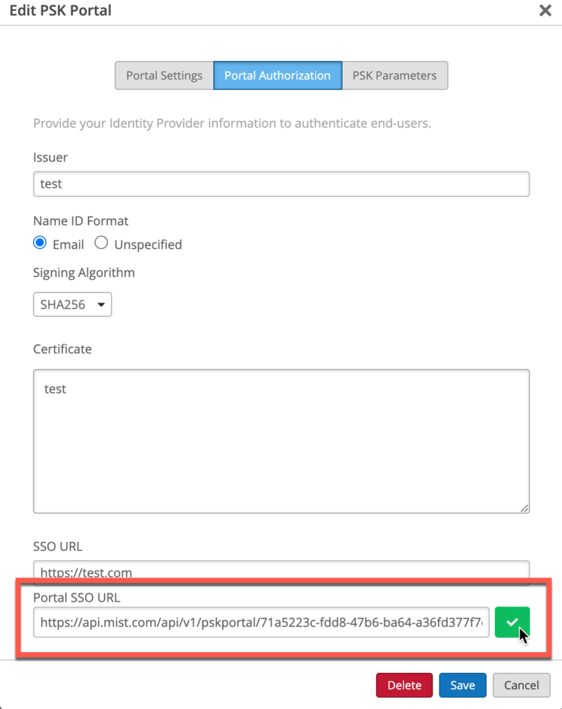 Client Onboarding - PSK Portals - Mist